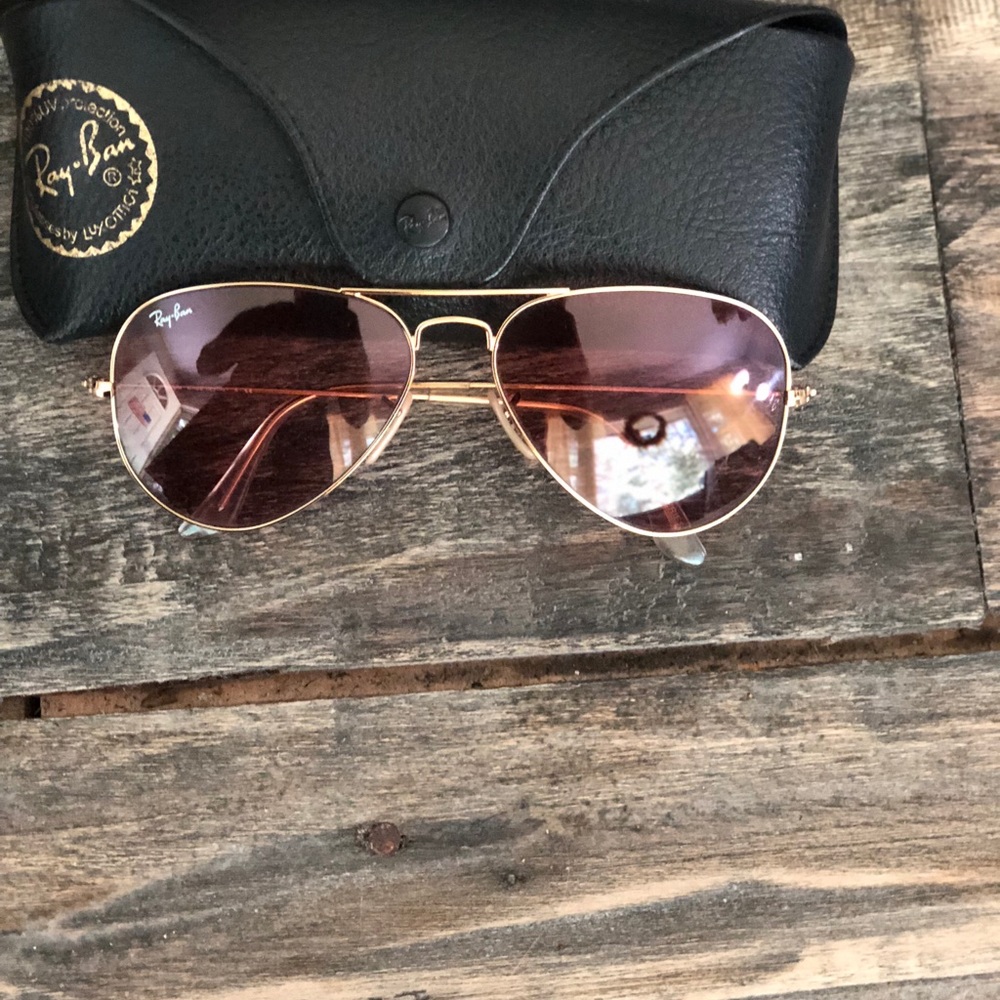 Pink ray bans